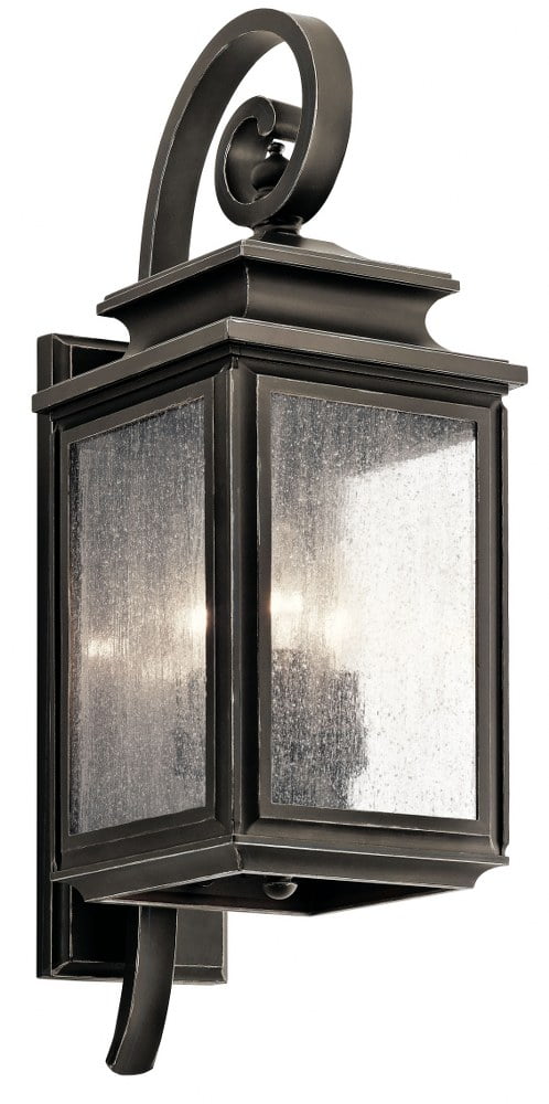 Olde Bronze 22" Traditional Outdoor Wall Lantern