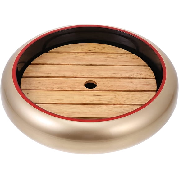 Kichvoe Japanese Sashimi Plate 10.62 Inch Square Sushi Dish with Wooden Board for Home Dining and Entertaining