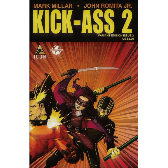 Kick-Ass 2 #2A VF ; Icon Comic Book