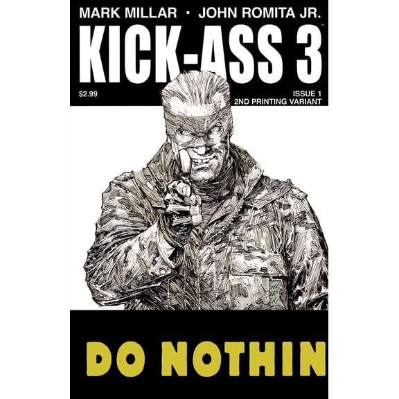 Kick-Ass 3 #1C (2nd) VF ; Icon Comic Book