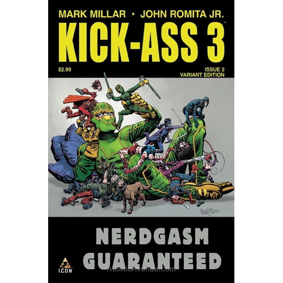 Kick-Ass 3 #2B VF ; Icon Comic Book