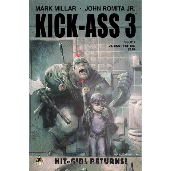 Kick-Ass 3 #7B VF ; Icon Comic Book