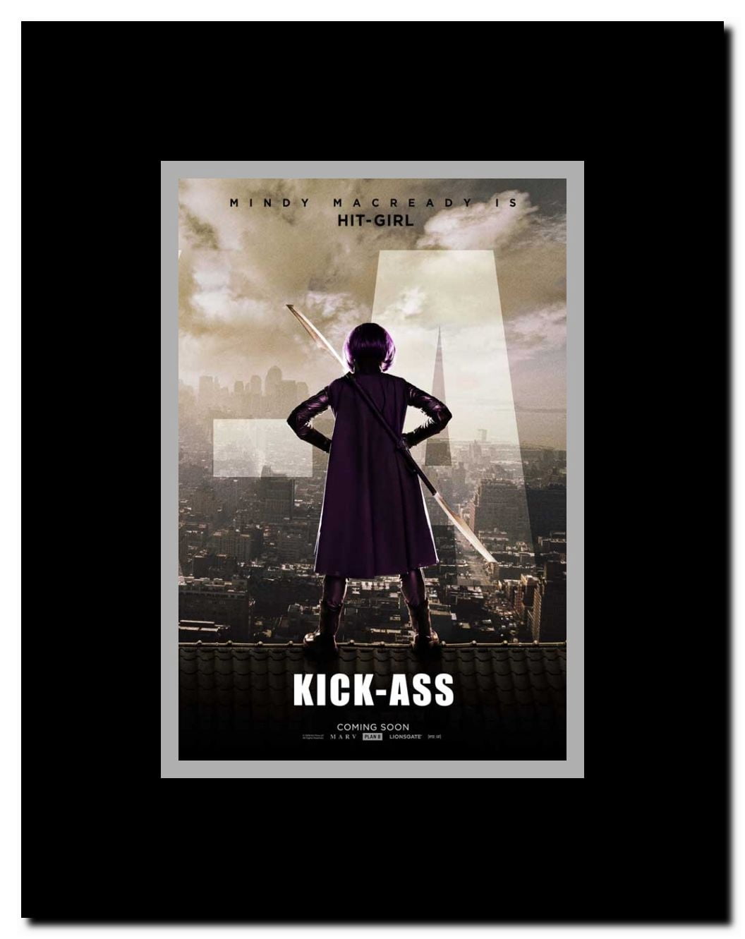 Kick-Ass Framed Movie Poster