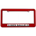 thumbnail image 1 of Kick Balls, Soccer, Sports License Plate Tag Frame, Multiple Colors, 1 of 1