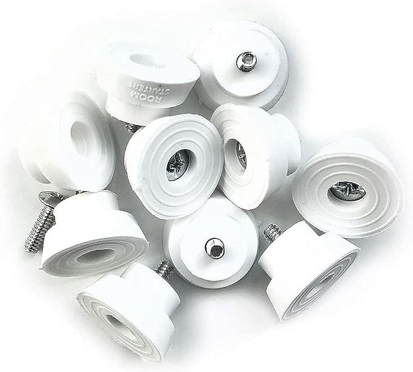 Kick Down Door Stop Ultra Grip Rubber Replacement Tip 10 Pack with