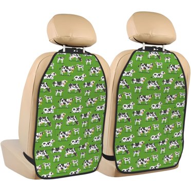 Meolsaek Car Seat Protector With Kick Mats - Waterproof 600D Backseat Cover With Storage Pockets