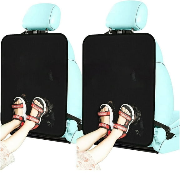 Kick Mats Backseat Protectors Seat Cover for Car SUV Vehicle Back Seat KidsSafety Accessory Universal 17'' by 26'' Mat