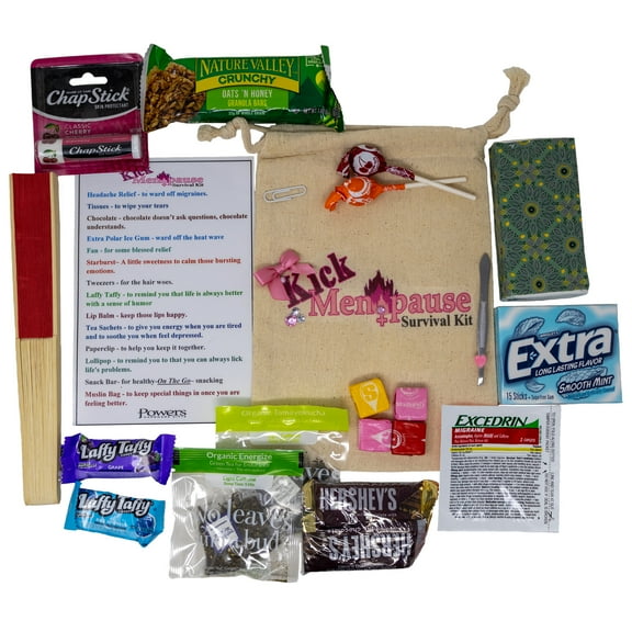 Kick Menopause with this Amusing Survival Kit | Funny Birthday Gag Gift
