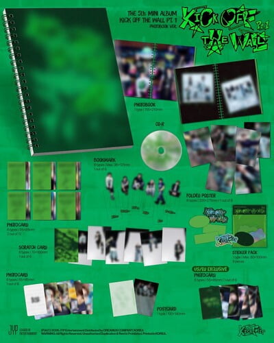 Kickflip - KICK OFF THE WALL PT.1 [PHOTOBOOK Ver.] - Music & Performance - CD