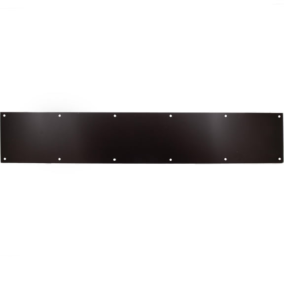 Kick Plate with Screws, 6" x 34", Oil-Rubbed Bronze by Stone Harbor Hardware