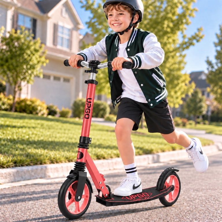 UPGO Kick Scooter for Ages 6+, Kids, Teens & Adults, 240 LB Max
