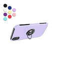 thumbnail image 1 of Kick Stand Case for iPhone Xr Heavy Duty with Magnetic Ring Case {Shock Proof-Built in Kickstand - Dual Layer Rubber- iPhone Xr} Color Purple - By Entronix, 1 of 6