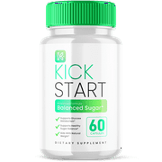 Kick Start Glyco Optimizer Supplement Advanced Glycogen Support Pills Made with All Natural Vitamins and Minerals 60 Capsules