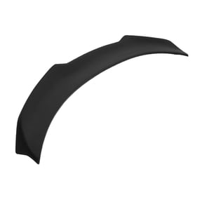 Kick V Style Rear Trunk Spoiler Wing - Unpainted ABS Material, Unfinished