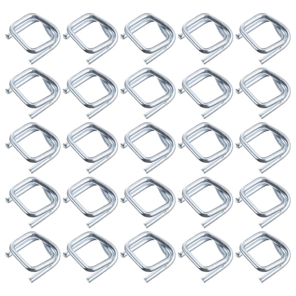 NIAIZEK Galvanized Metal Strap Buckles Clips for Secure Heavy Loads, 100 Pieces Fasteners