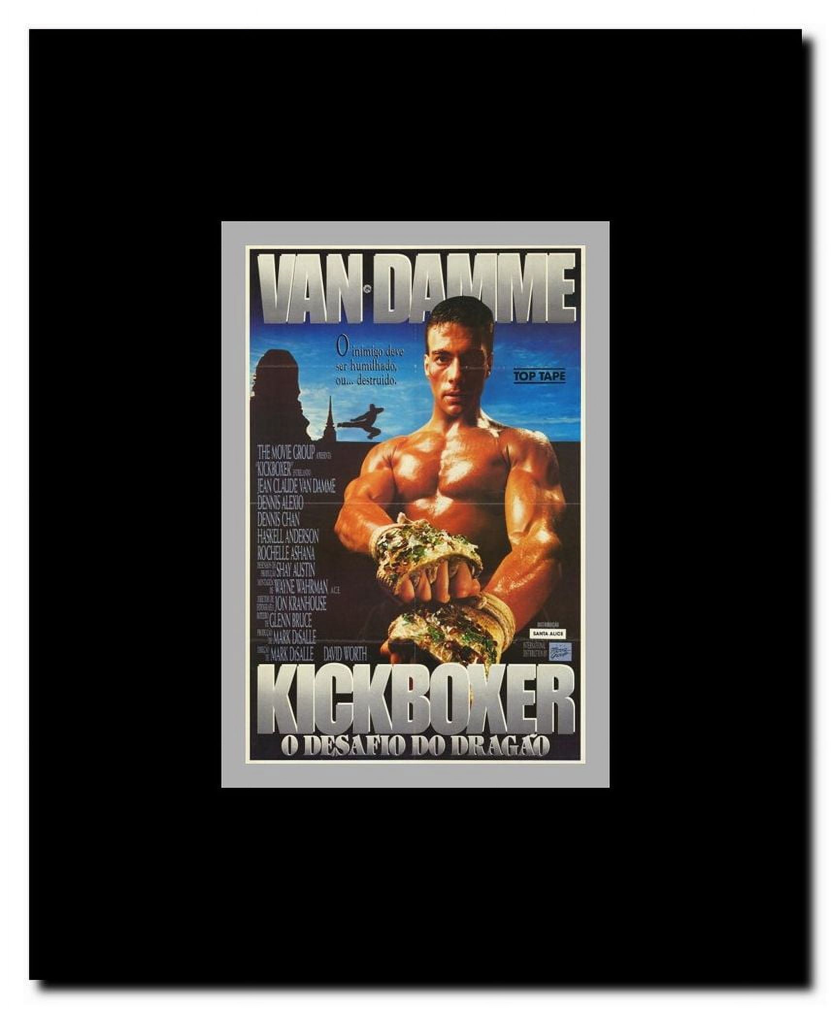 Kickboxer Framed Movie Poster