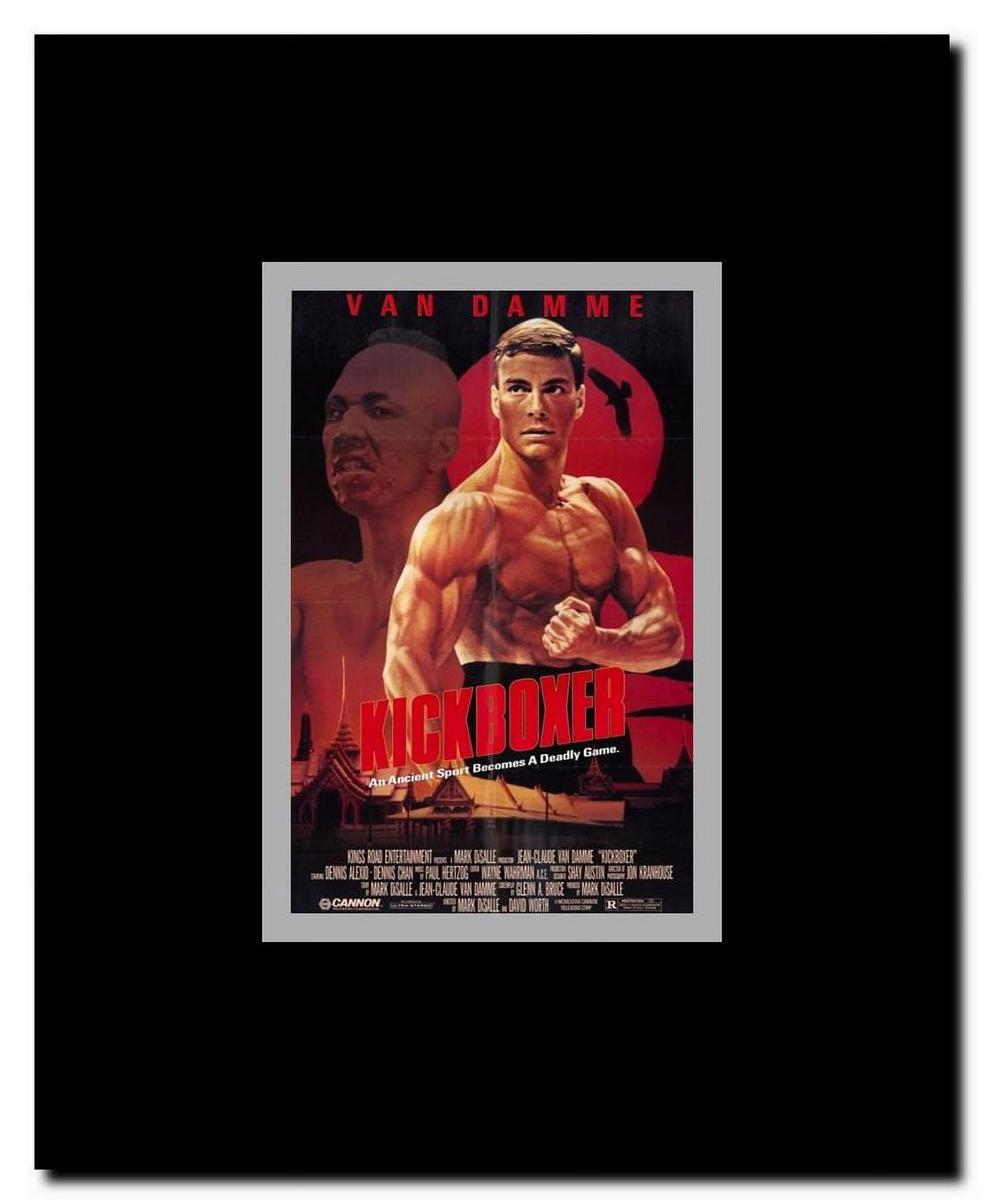 Kickboxer Framed Movie Poster