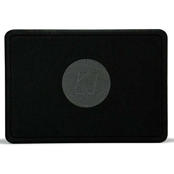 Kicker 10" 600 Watt 4 Ohm Vented Thin Profile Subwoofer Enclosure | 44TCWC104