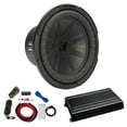 thumbnail image 1 of Kicker 10" Comp RT Woofer 48CWR104 Package for ACS-1000D Amp - Wire Kit, 1 of 8