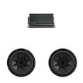 thumbnail image 1 of Kicker 10 Inch CVR Woofer (2) 52CVR102 Package with 46CXA12001 Amplifier, 1 of 7