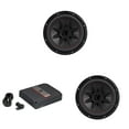 thumbnail image 1 of Kicker 10 Inch CVR Woofer Includes (2) 52CVR104 Package with 51LX8501 Amplifier, 1 of 7
