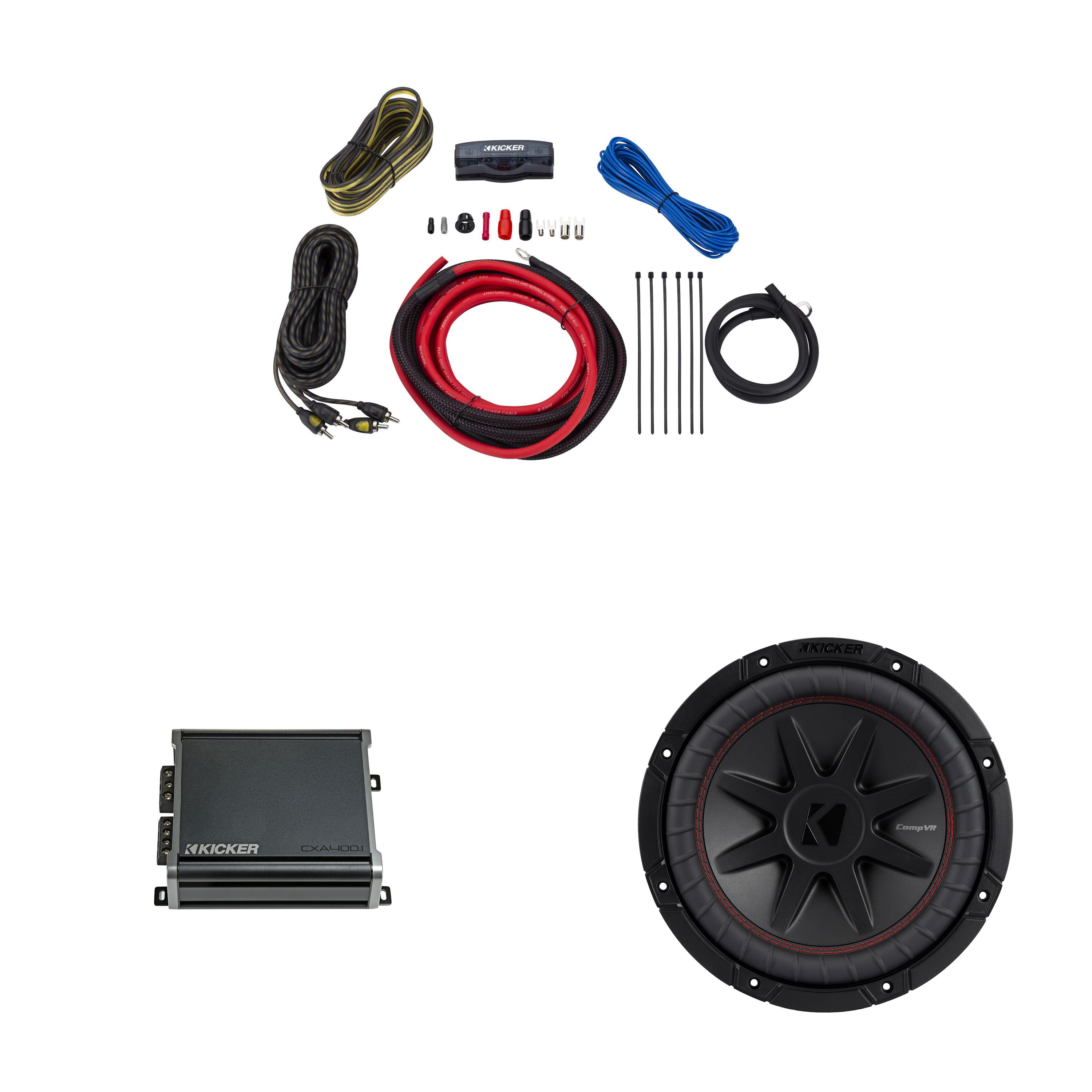 Kicker 10 Inch CVR Woofer Includes 52CVR104 Package with 46CXA4001