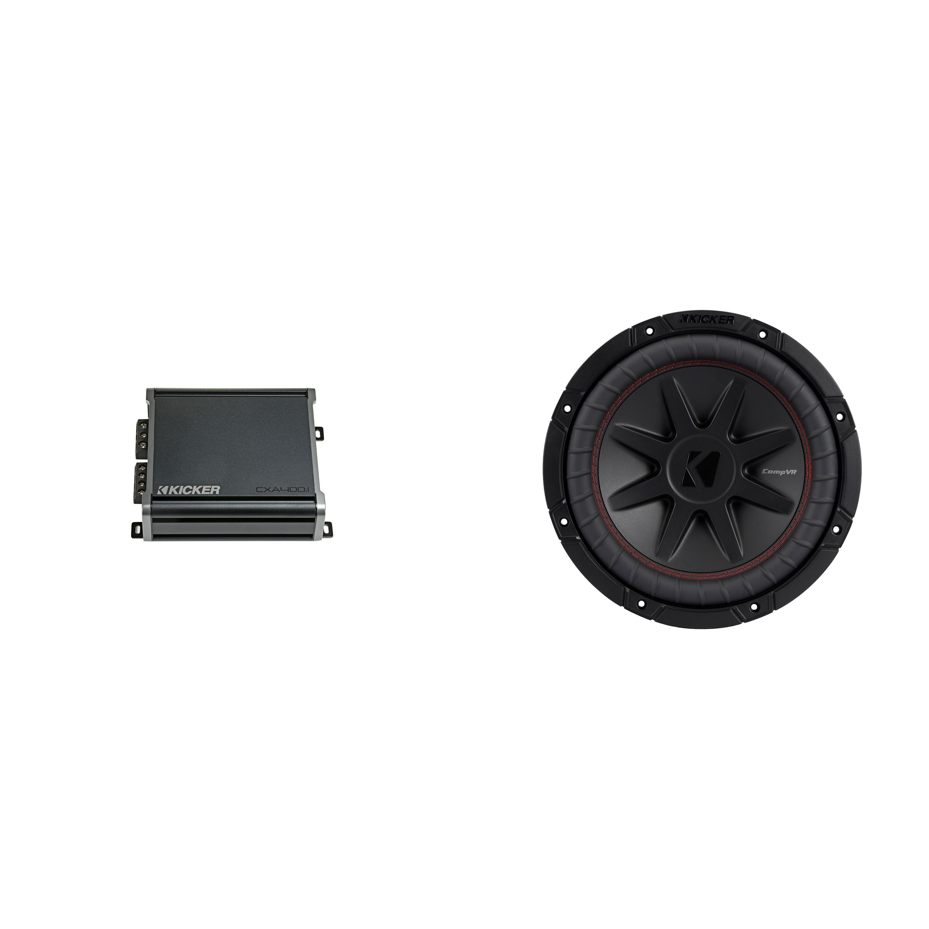 Kicker 10 Inch CVR Woofer Includes 52CVR104 Package with 46CXA4001