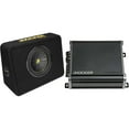 thumbnail image 1 of Kicker 10 Inch Comp Truck Bass Package 50TCWC104 with 46CXA8001 Bundle, 1 of 7