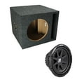 thumbnail image 1 of Kicker 10" Loaded Ported Comp Series Sub C10 150 Watts 4 Ohm Subwoofer Box New, 1 of 3