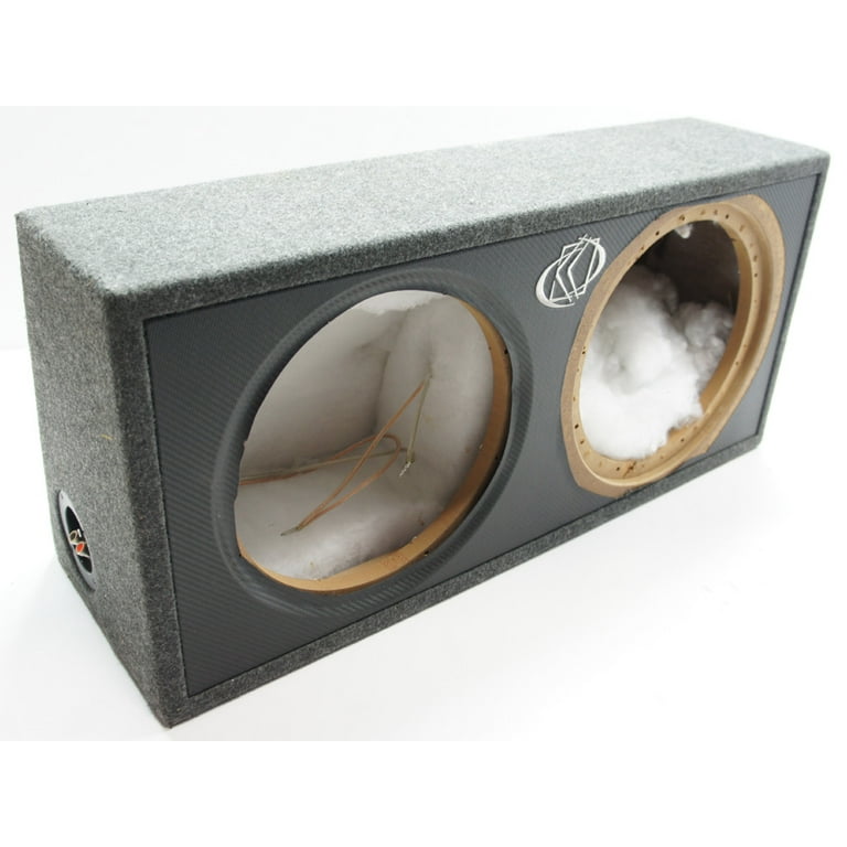 Inch Subwoofer Box Kicker Dual 12 Subs Kicker 11DS12C Car Audio