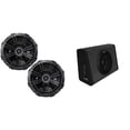 thumbnail image 1 of Kicker 11PT250 Powered Enclosure & 43DSC6704 6.75" Bundle, 1 of 7