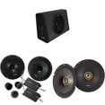 thumbnail image 1 of Kicker 11PT250 Powered Sub Enclosure & 46CSS654 6.5" Component, 46CSC674 6.75" Bundle, 1 of 10