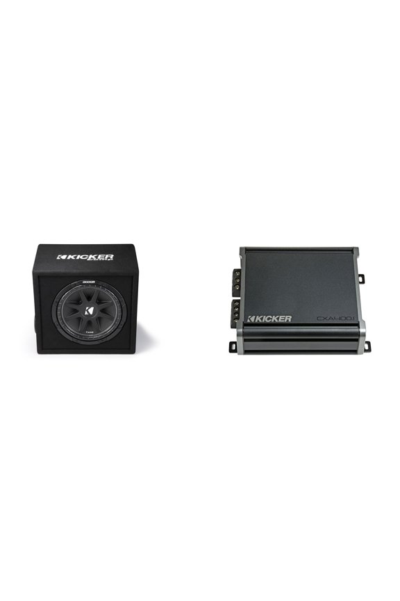 12" Ported Comp Enclosure and Amp Bundle ( 43VC124, 46CXA4001 )