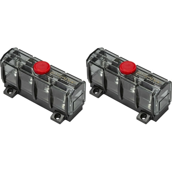 Kicker (2) 47KMFDB3 ABYC Compliant Fuse Holder And Distribution Block Bundle