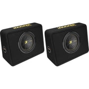 Kicker 2 50TCWC104 CompC 10" Subwoofer in Thin Profile Enclosure 4-Ohm