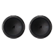 Kicker 2 51CWQ152 CompQ Q-Class 15" Subwoofer, Dual 2-Ohm