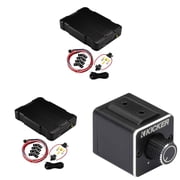 Kicker 2 51HS12 Hideaway Compact Powered Subwoofer, 12-Inch & 51DBRC Dual Amp Bass Remote Bundle