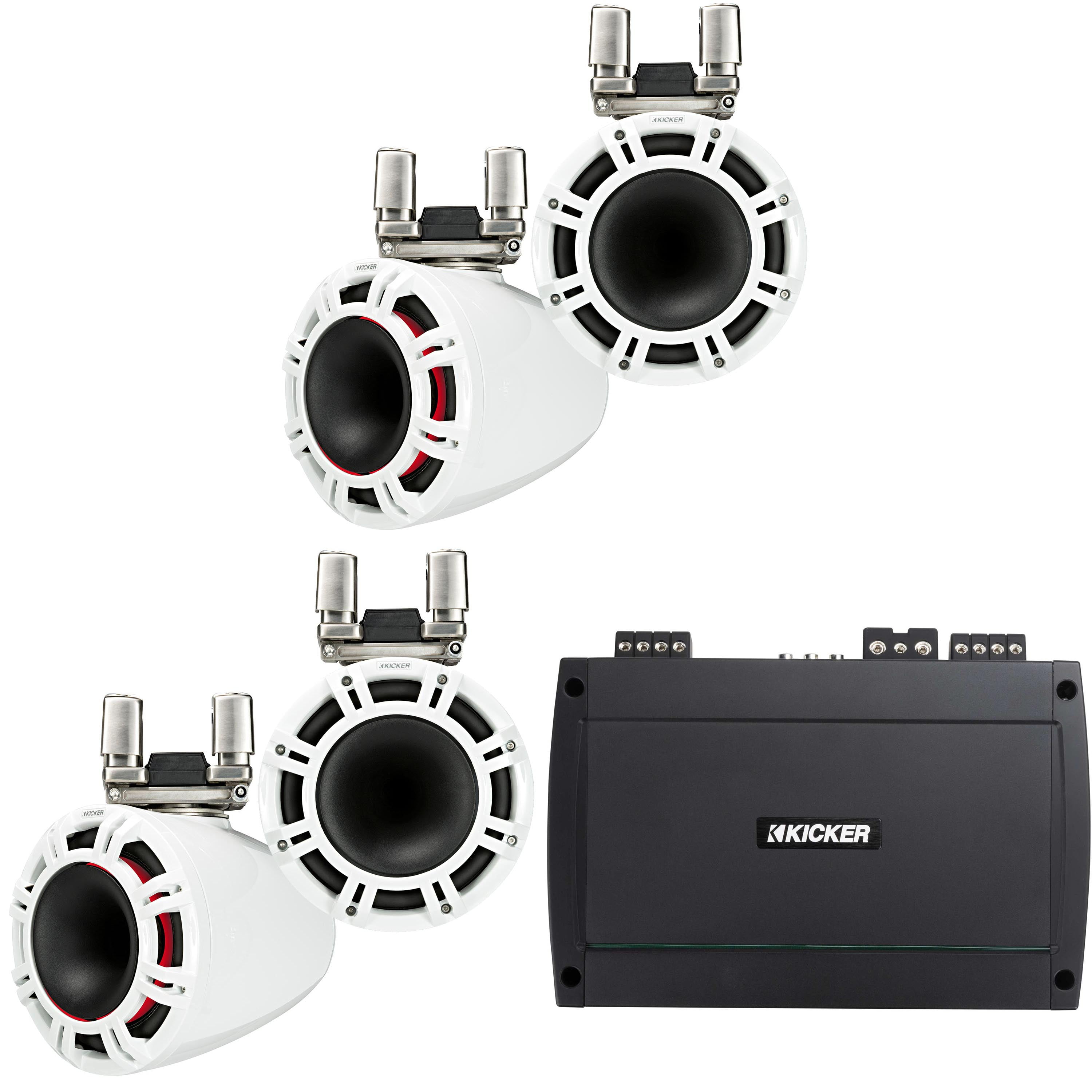 kicker-2-pair-44kmtc9w-9-white-horn-loaded-tower-speakers-800-watt