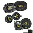 thumbnail image 1 of Kicker 3 - way Truck Speaker Bundle CSC6934 6x9, 43CSC54, CSC354 Speakers, 1 of 6