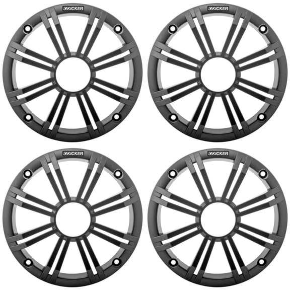 Kicker (4) OEM 6.5" Charcoal Grill Upfittings Popular with Veranda, Godfrey, Bennington Boats