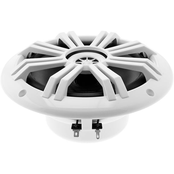 Kicker 41BKM604W 6-1/2" KM Series 2-Way Marine Speaker White - Price is per Single Unit (1 Speaker)