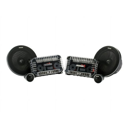 Kicker 41QSS674 QS Series Q-Class Matched Audio Component System, 6.75 Inch