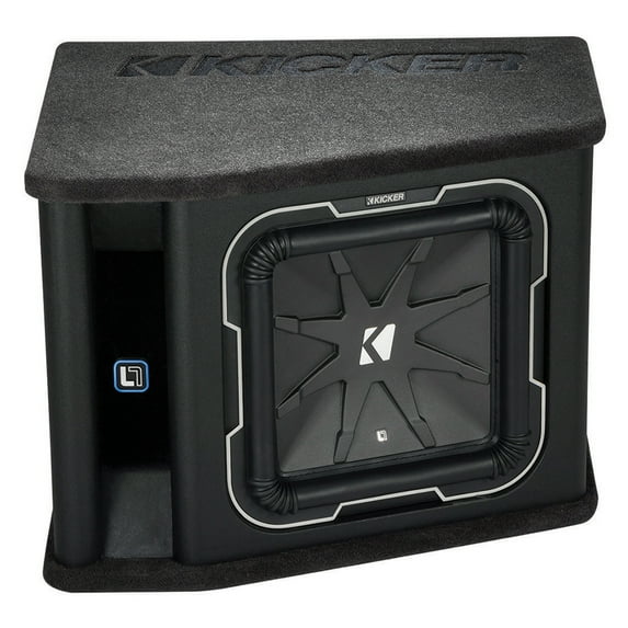 Kicker 41VL7122 12" Q-Class L7 Subwoofer in Ported 2-Ohm Enclosure
