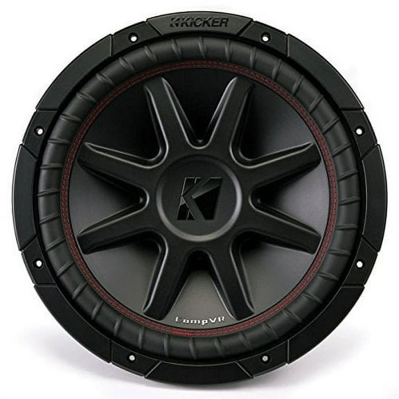 Kicker 43CVR122 CompVR 12" 800 Watt 2 Ohm Dual Voice Coil Car Audio Subwoofer