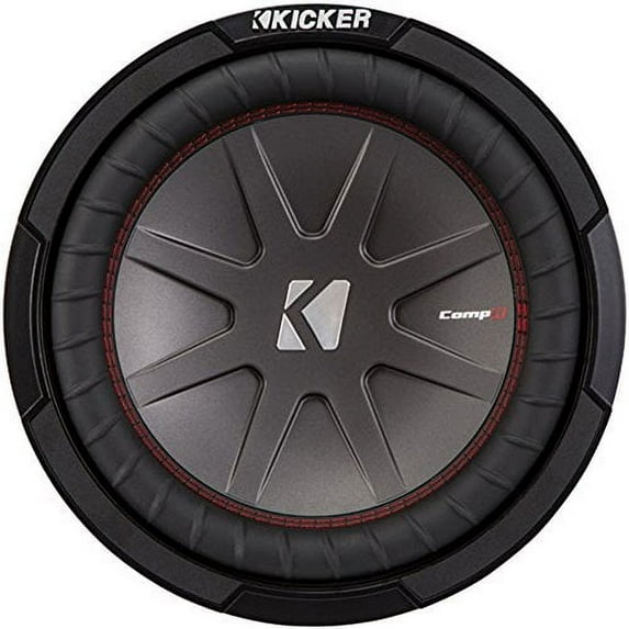 Kicker 43CWR102 CompR 10 Inch 2 Ohm 400 Watt RMS Power Car Audio Sub Subwoofer