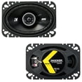 thumbnail image 1 of Kicker 43DSC4604 DS Series 4X6-Inch 50W 4 Ohm Coaxial Car Audio Speakers DSC46 - Factory Certified, 1 of 4