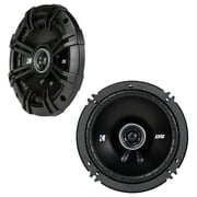 Kicker 43DSC6504 DS Series 6.5-Inch 100W 4 Ohm Coaxial Car Audio Speakers DSC65 - Factory Certified
