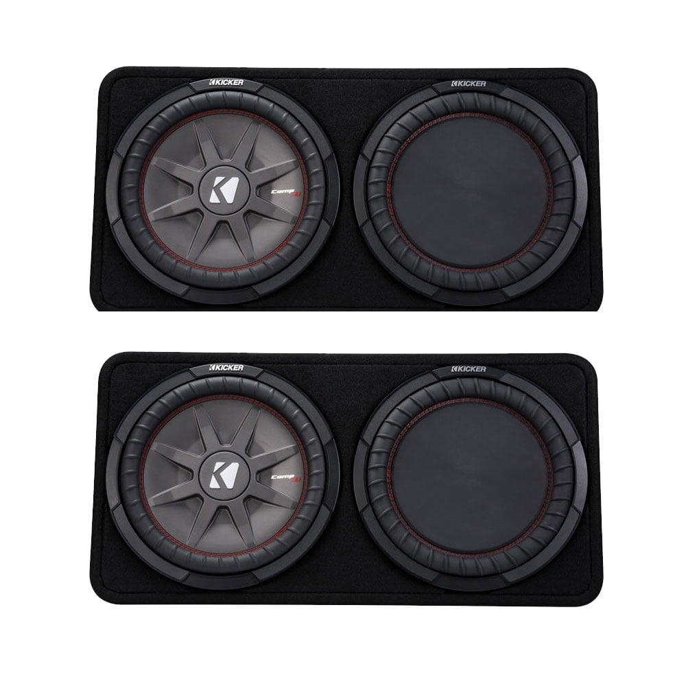 KICKER 48TCWRT122 CompRT 12" subwoofer in Thin Profile
