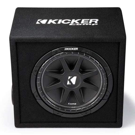 Kicker 43VC124 Comp 12-inch Subwoofer in Ported Enclosure, 4-Ohm