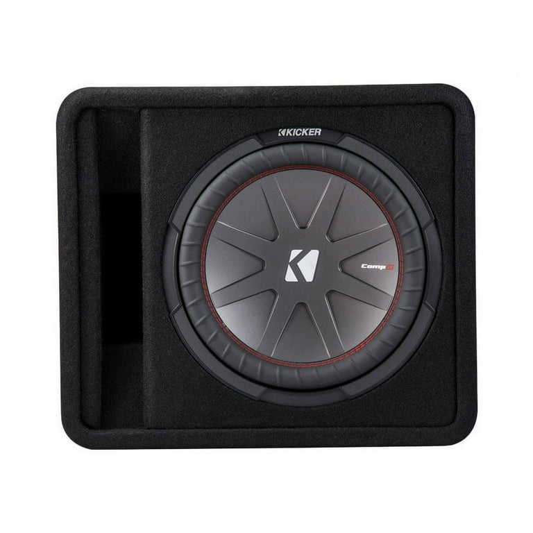 Kicker 12 Inch 1000 Watt 2-Ohm Ported Vented Subwoofer Enclosure